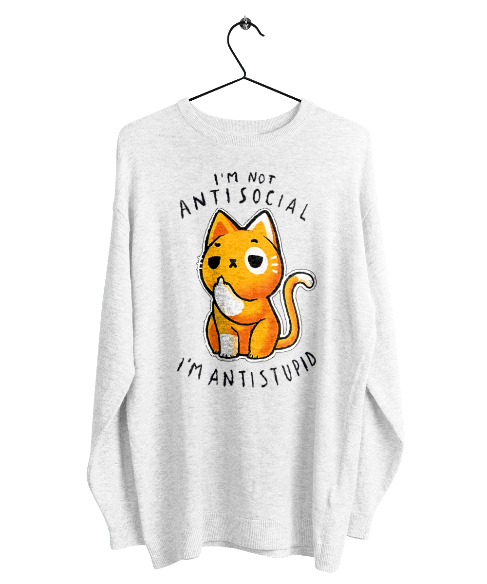 Не антисоциален, а антиглупый