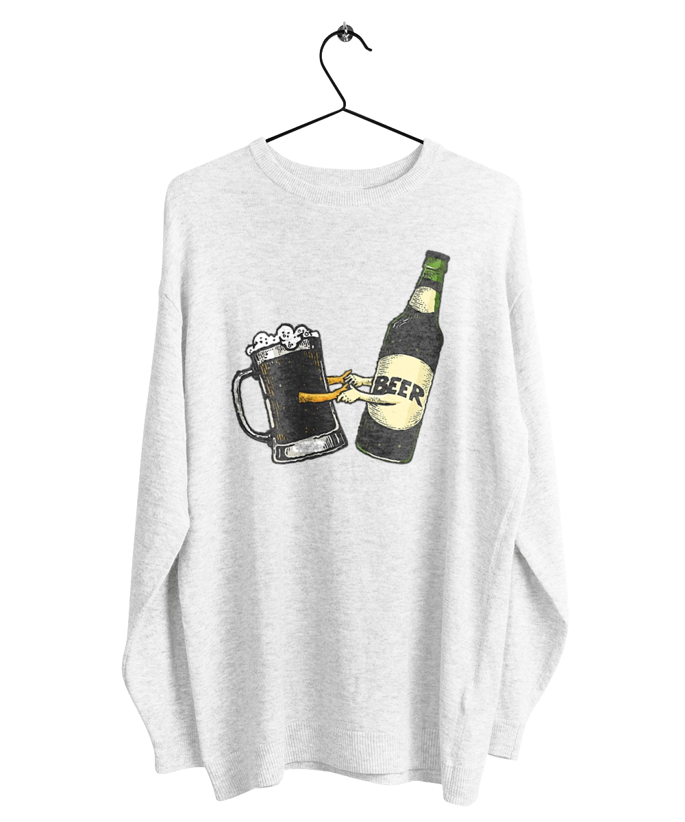 Bottle Of Beer With A Glass Of Beer