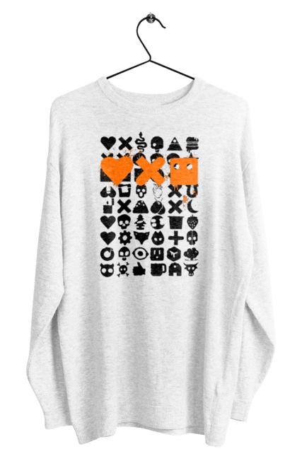 Світшот чоловічий з принтом "Роботизація". Robot, життя роботів, код, код машин, кохання машин, любов роботів, роботи та кохання, роботи у житті, роботизоване кохання. 2070702