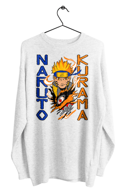 Світшот чоловічий з принтом "Наруто". Naruto, аніме, манга, наруто, ніндзя, персонаж, серіал. futbolka.stylus.ua