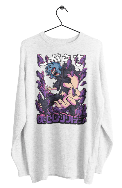 Men's sweatshirt with prints My hero academy Tomura. Anime, manga, mga, my hero academy, shigaraki, shigaraki tomura, tomura. 2070702