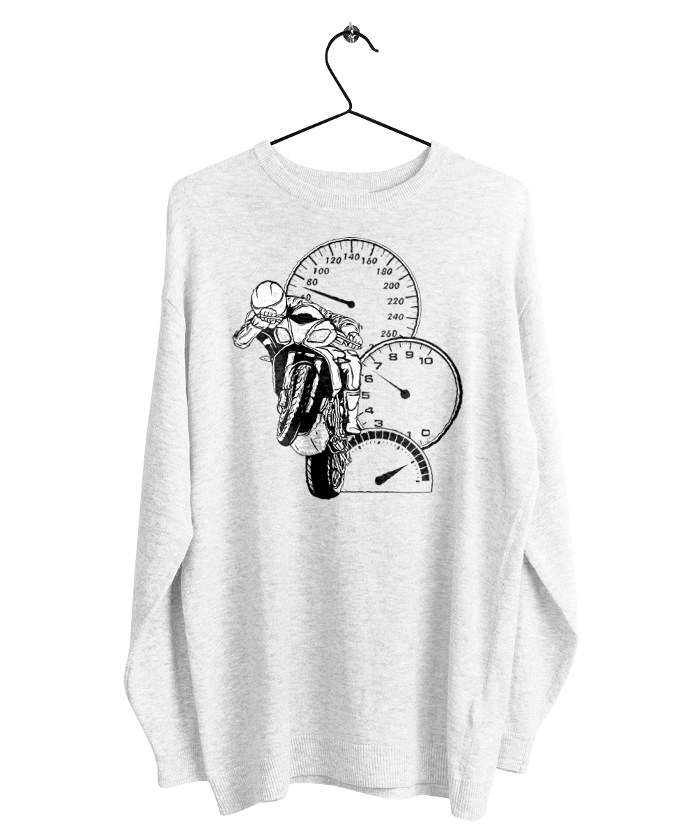 Motorcycle Speed Black