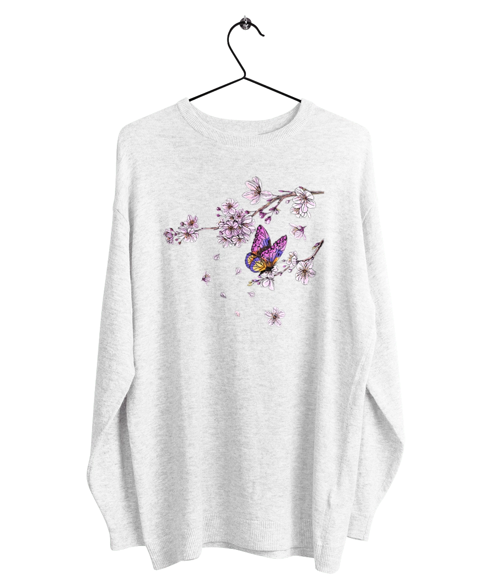 Butterfly And Sakura