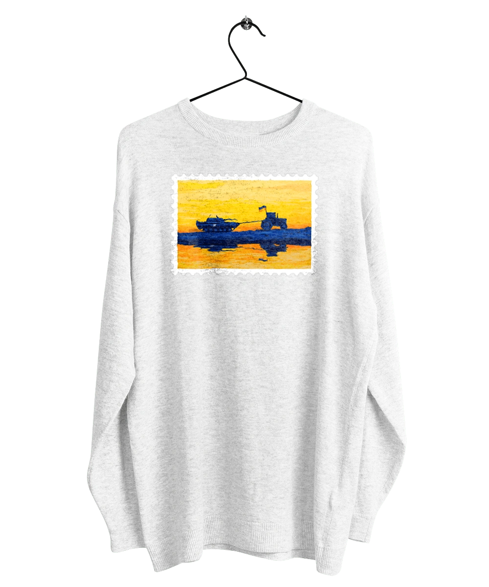 Нова марка, трактор що тягне танк