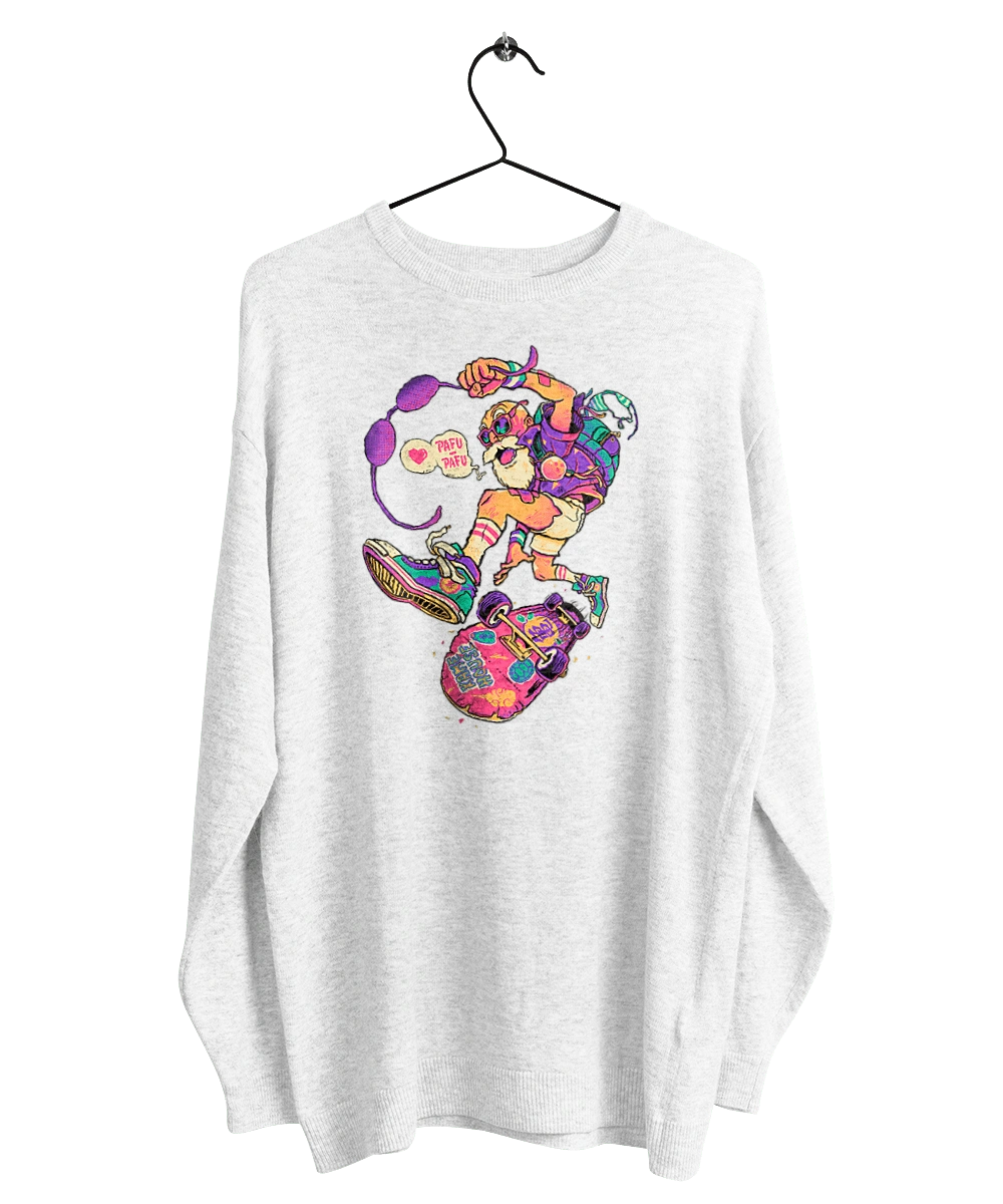 Grandfather on the wave