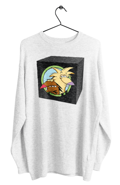 Світшот чоловічий з принтом "Black Box". Black box, бобер, боєприпас, коробка, повернись живим. 2070702