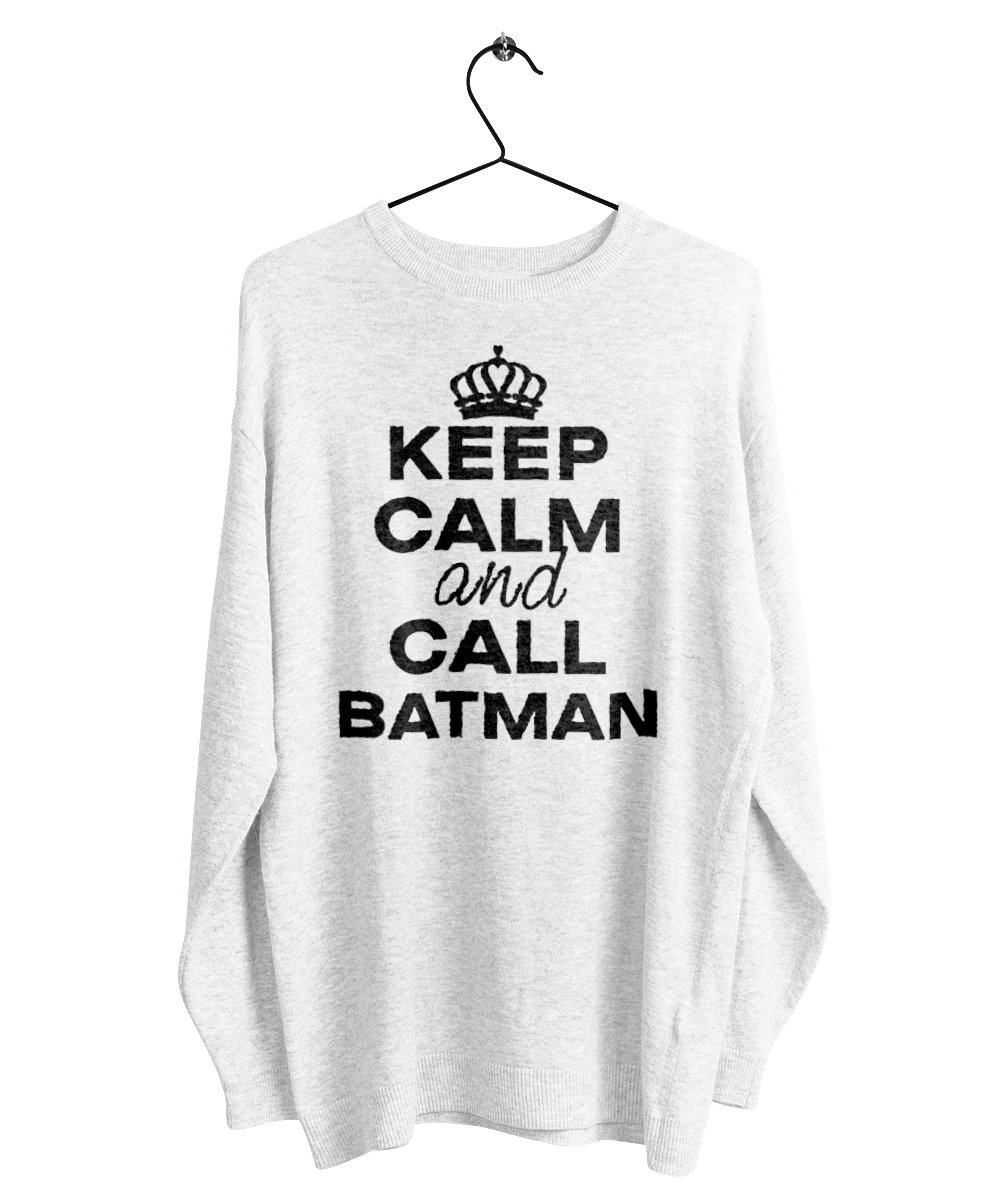Keep Calm and Call Batman черная