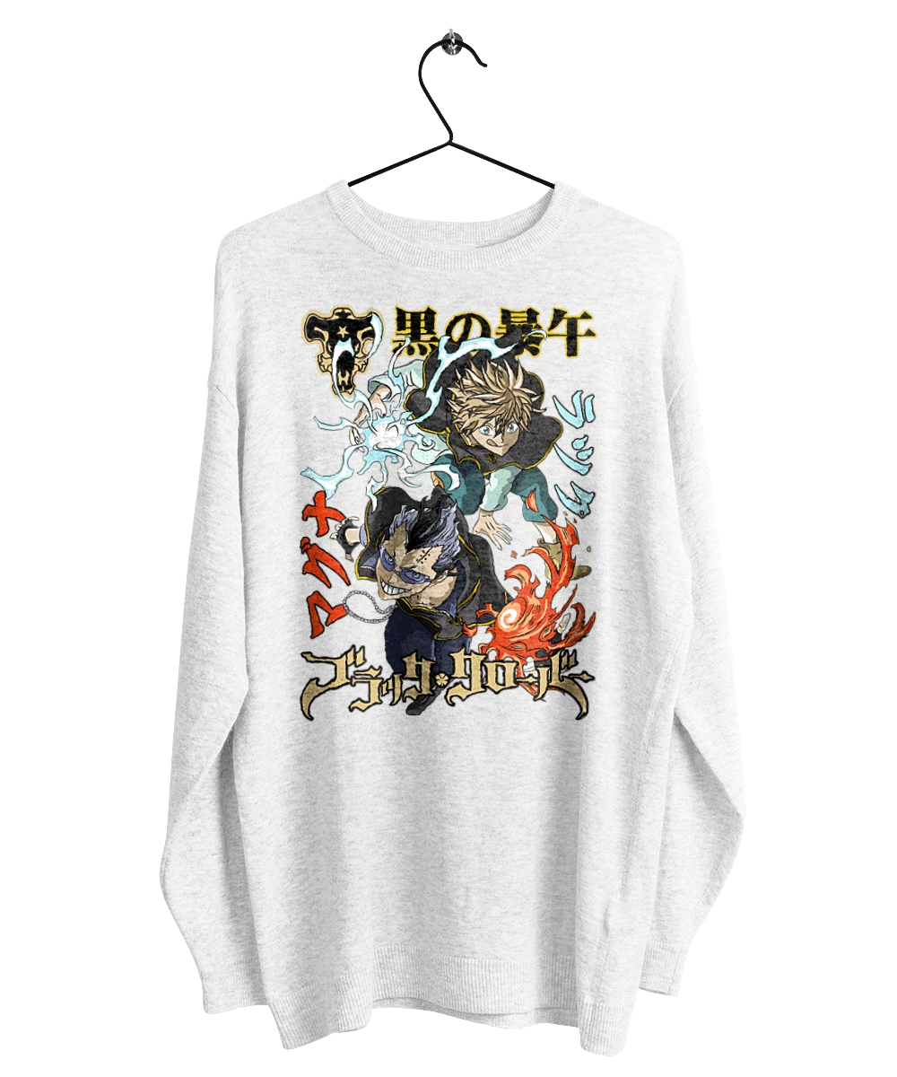 Black Clover Magna Swing and Luck Voltia