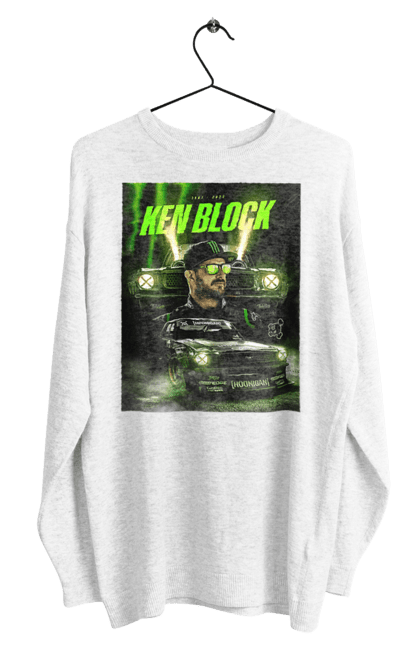 Men`s sweatshirt with prints Ken Block. Ken block. 2070702