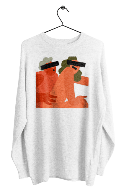 Світшот чоловічий з принтом "Кохання та прихована камера". Prikol, smex, гумор, дружба, жуйка, любов, мир, нас не впізнають, прихована камера, секс. 2070702