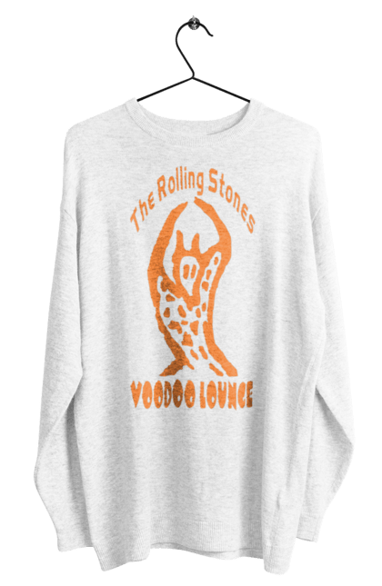 Men's sweatshirt with prints Rolling Stones. Blues rock, group, music, rhythm n blues, rock`n`roll, rolling stones. 2070702