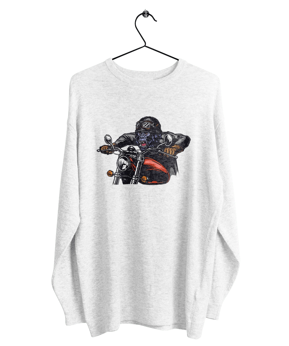Gorilla On A Moped