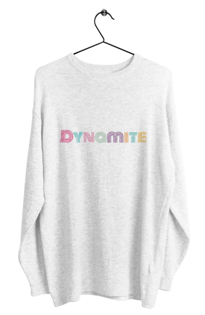 Men's sweatshirt with prints BTS Dynamite. Beyond the scene, bts, dynamite, group, k pop, k-pop, music, musical group, song. 2070702