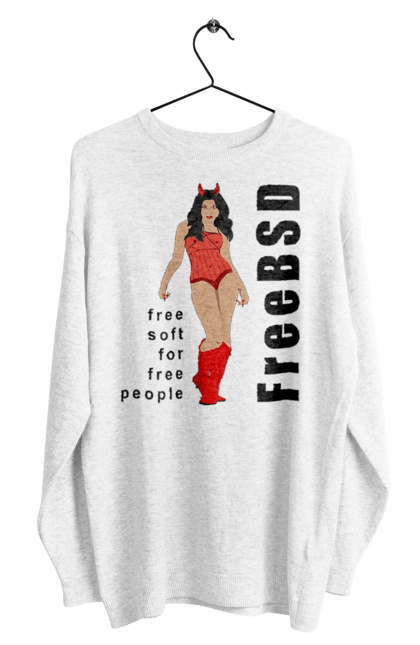 Світшот чоловічий з принтом "Freebsd Для Вільних". Bsd, freebsd, unix, адміністратор, айті, айтішник, безкоштовна, безкоштовно, бестія, вільна, демон, демонесса, дівчина, для дорослих, доступність, еротика, еротична, жінка, незалежність, операційна система, ос, програміст, програмне забезпечення, свобода, сисадмін, система, системний адміністратор, софт, текст, червоний, чорний. 2070702