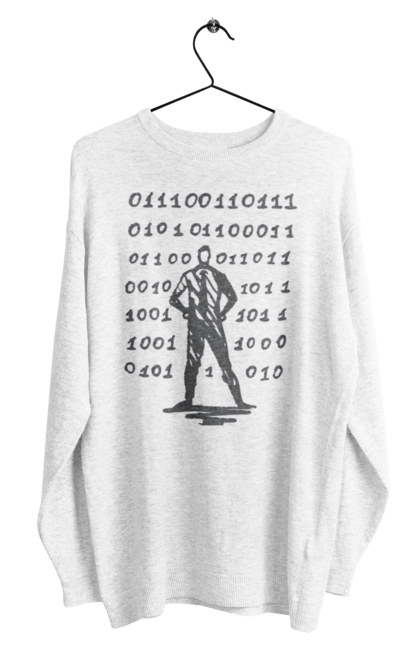 Світшот чоловічий з принтом "Програміст". Angular, c, css, html, it, javascript, jquery, php, python, react, svelt, vue, айтишник, айті, гумор, код, кодувати, прогер, програміст, програмісти, ти ж, ти ж програміст, тиж програміст. 2070702