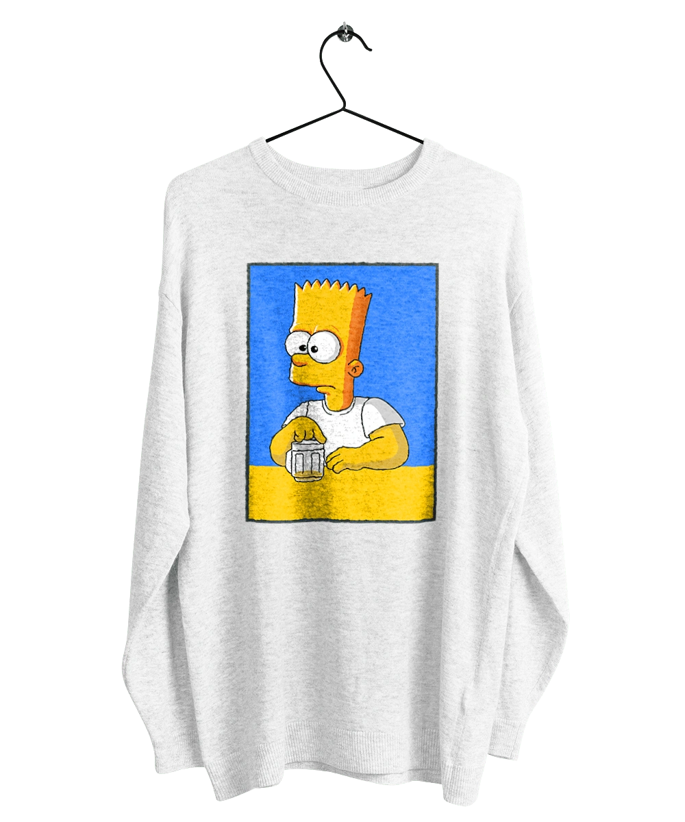 Bart is a beer lover