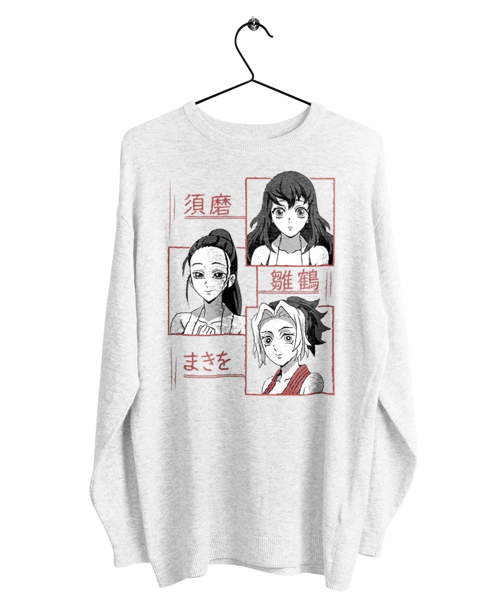 Demon Slayer Hinatsuru, Makio and Suma