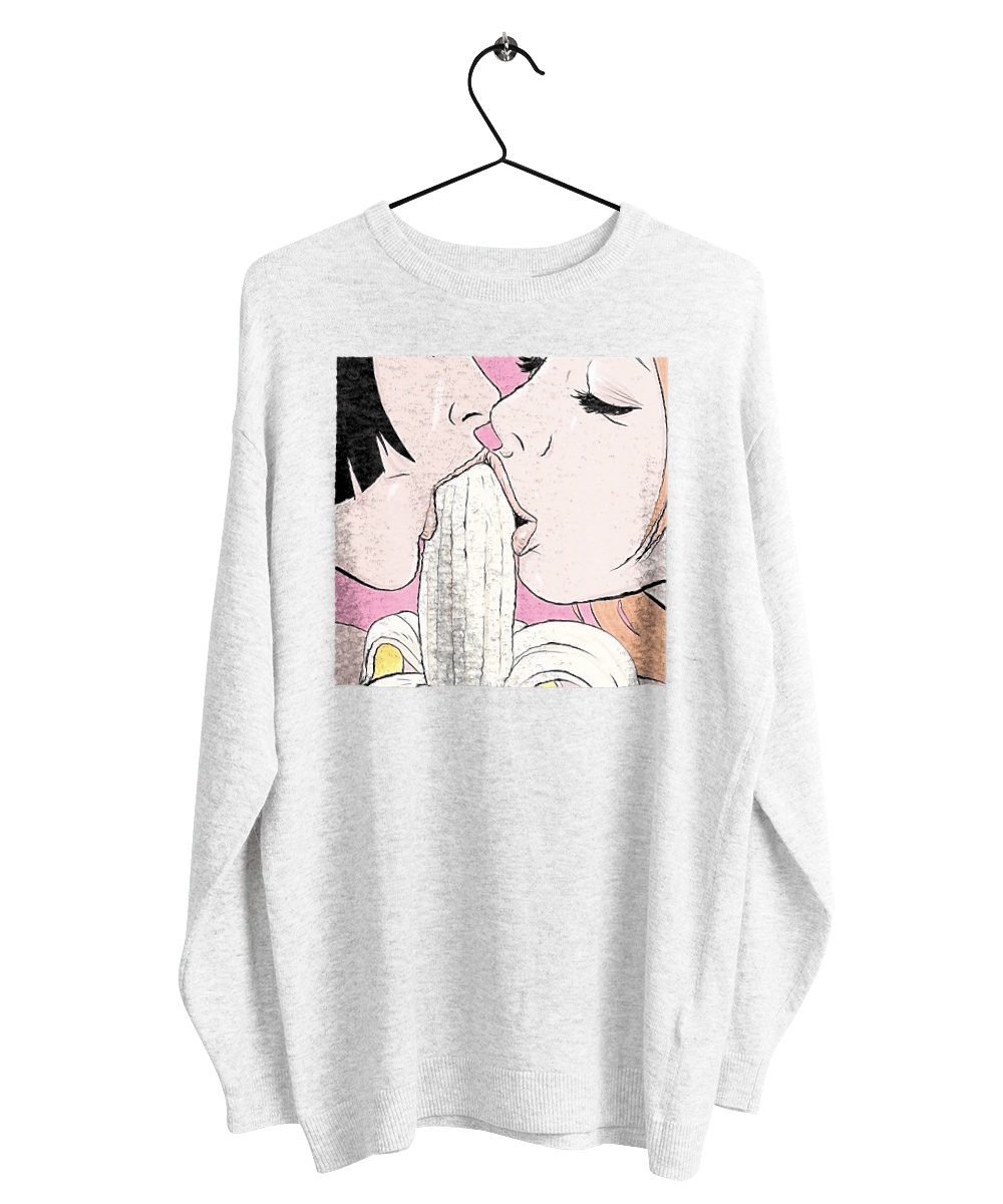 Дівчата Їдять Банан