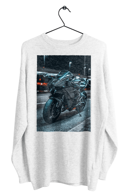 Світшот чоловічий з принтом "Мото цитаты". Байк, мото, спорт, цитаты. 2070702