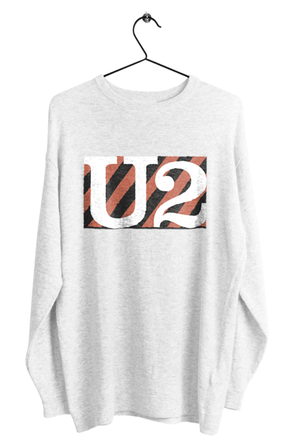 Men's sweatshirt with prints Group U2. Alternative rock, dance rock, group, music, post-punk, rock, soft rock, tour. 2070702