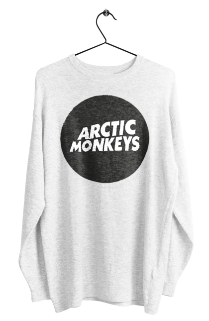 Світшот чоловічий з принтом "Arctic Monkeys". Arctic monkeys, арктичні мавпи, гаражний рок, група, інді рок, музика, постпанк ривайвл, психоделічний рок, рок. 2070702