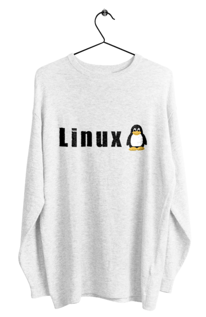 Світшот чоловічий з принтом "Linux". Linux, адміністратор, айті, айтішник, безкоштовна, безкоштовно, вільна, доступність, комерційна, незалежність, операційна система, ос, пінгвін, програміст, програмне забезпечення, свобода, сервер, сисадмін, система, системний адміністратор, софт, текст, чорний. 2070702