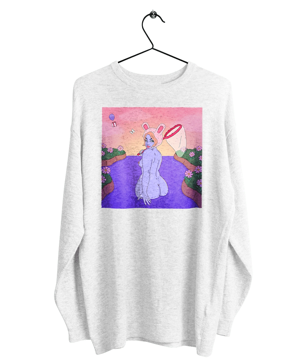 Фиолетовая Девушка На Охоте