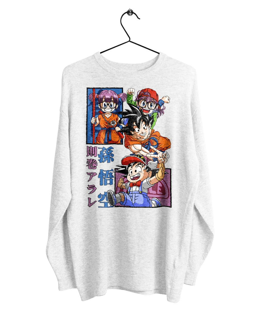 Dragon Ball Son Goku and Arale