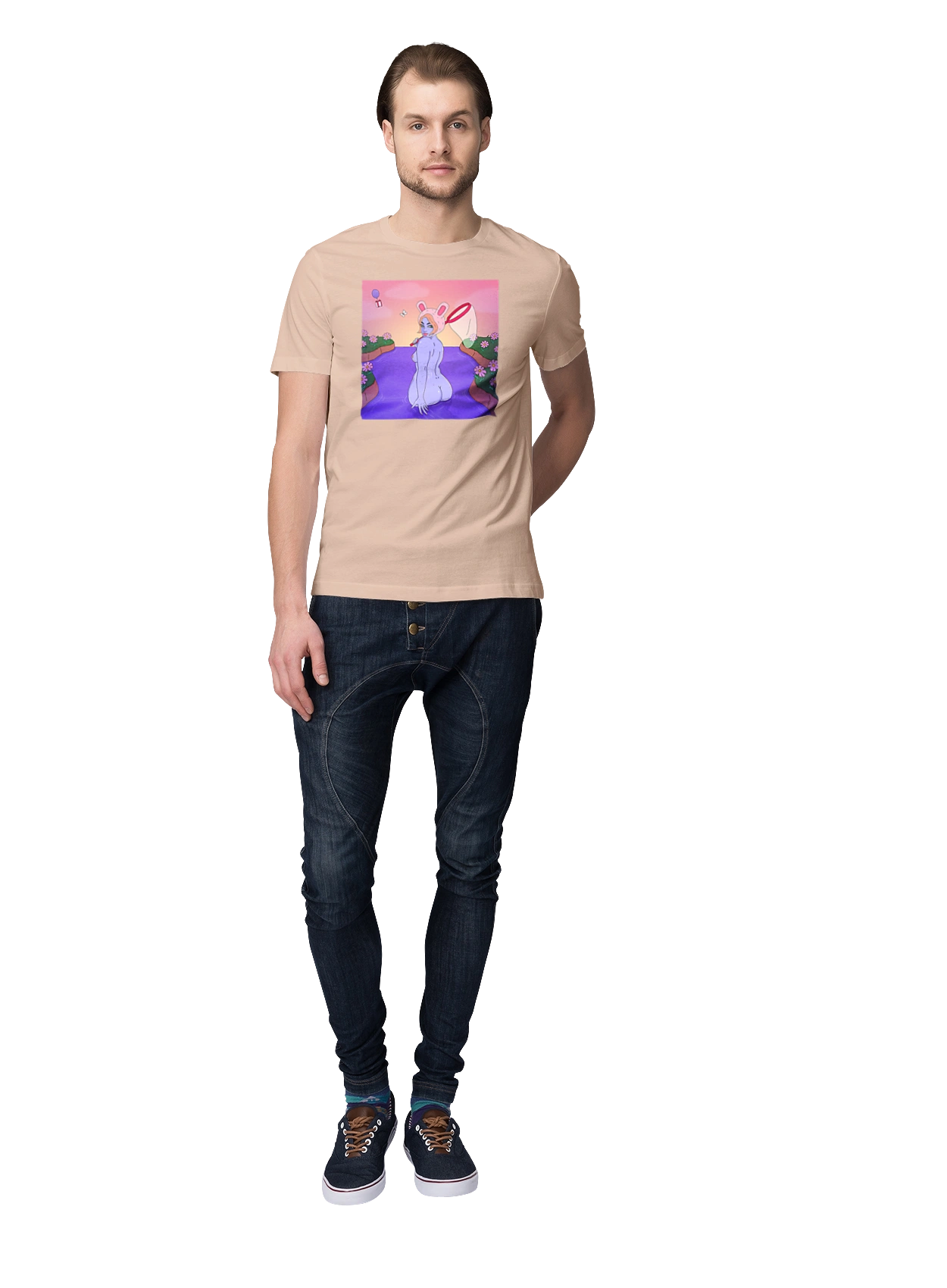 Purple Girl On The Hunt