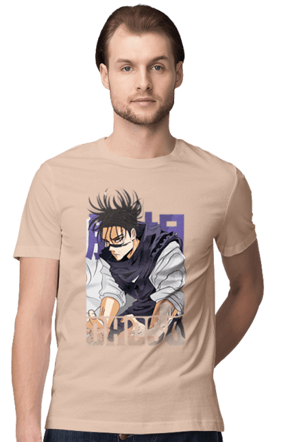 Men's t-shirt with prints Jujutsu Kaisen Choso. Anime, anime, choso, dark fantasy, manga, manga, mystic. 2070702