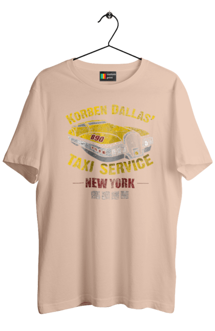 Men`s t-shirt with prints Fifth element | Korban Dallas | Taxi service. Corban dallas, fifth element, new york, taxi, taxi service. 2070702