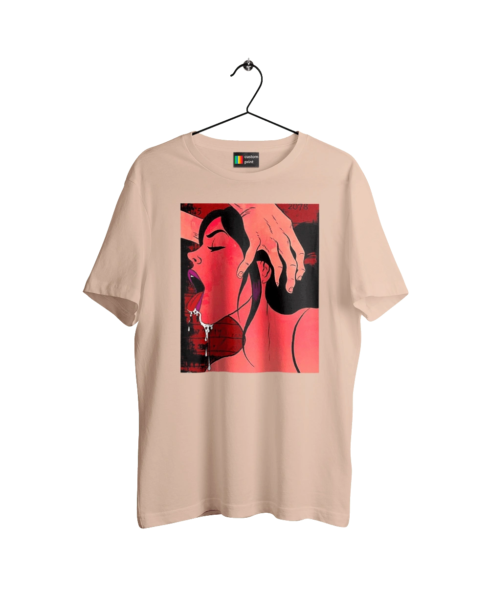 Дівчина Смокче Зі Слиною