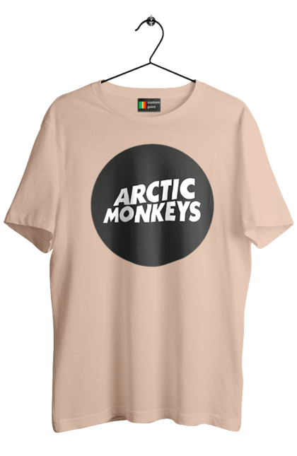 Футболка мужская с принтом Arctic Monkeys. Arctic monkeys, арктические мартышки, гаражный рок, группа, инди-рок, музыка, постпанк-ривайвл, психоделический рок, рок. 2070702