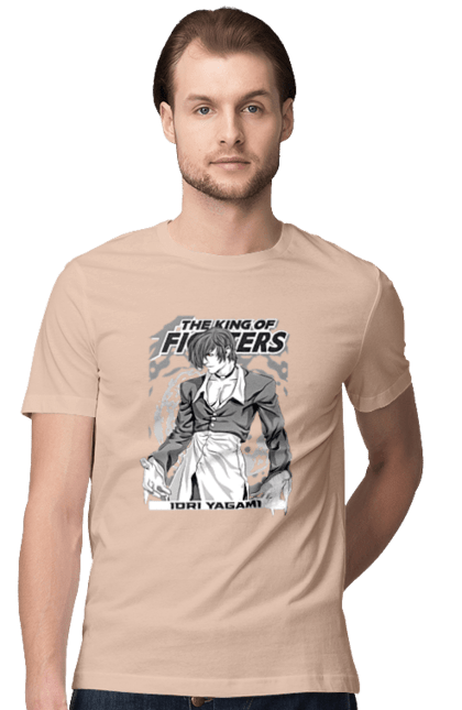 Men's t-shirt with prints The King of Fighters Iori Yagami. Game, iori yagami, king of fighters, rivals, video game. 2070702