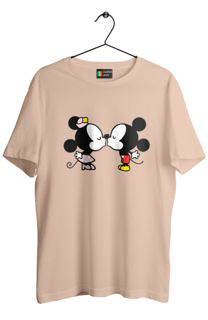 Футболка чоловіча з принтом "38". Mickey mouse, minnie mouse, дісней, міккі, міккі маус, мінні маус, мультфільм. 2070702