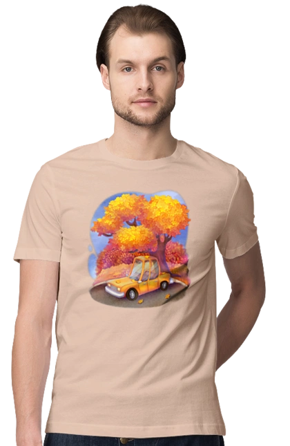 Осiнь Авто Дерево