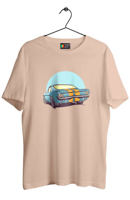 Футболка чоловіча з принтом "Авто". Авто, герой, гроші, монстр, музика, новий, персонаж, робот, супер герой. 2070702