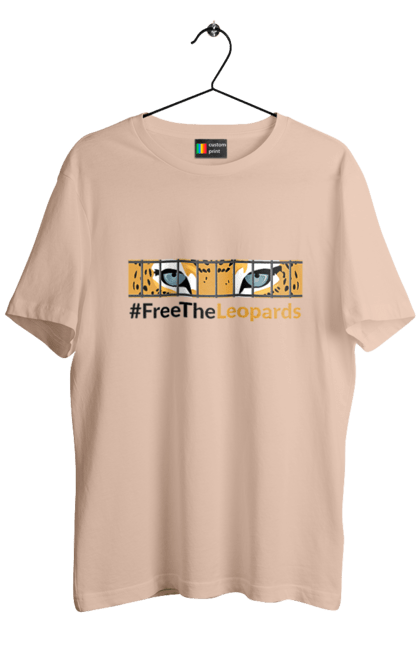 Футболка чоловіча з принтом "Свободу леопардам". Freetheleopards, дайте танки, німці, свободу леопардам, танк, шольц. 2070702