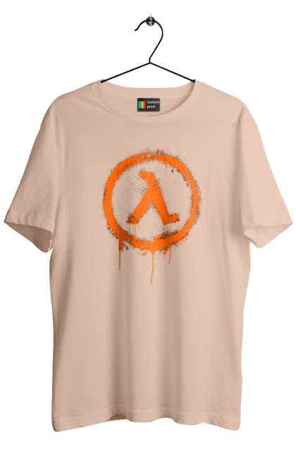 Футболка чоловіча з принтом "Half Life". Half life, playstation, sega, sierra studios, геймер, гра, етап, комп`ютерна гра, мережева гра, місія, пройшов, рубилово, сюжет. 2070702