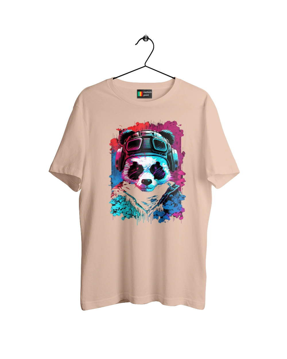 Панда в VR шлеме