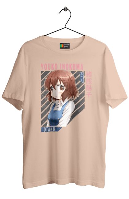 Men's t-shirt with prints Kiniro Mosaic Yoko Inokuma. Anime, gold mosaic, kiniro mosaic, kinmoza, manga, yoko, yoko inokuma. 2070702