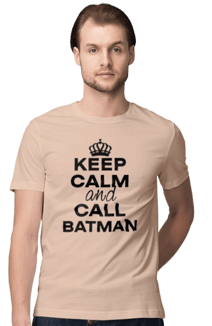 Keep Calm and Call Batman black