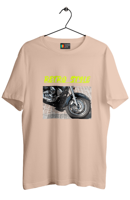 Футболка чоловіча з принтом "Мото2". Байк, дорога, мотоцикл, ретро, стиль, швидкість. 2070702