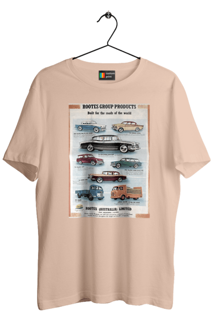 Men`s t-shirt with prints Car. Rootes, rootes (australia) limited, rootes group, rootes group products. 2070702