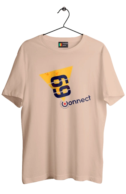 Футболка мужская с принтом 69  есть контакт. Контакт, прикол, секс, шутка. 2070702