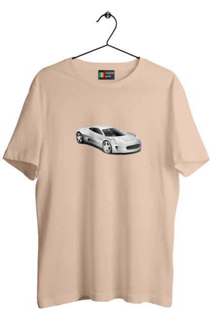 Men`s t-shirt with prints Auto.1. Auto, graphics, photo, sports car. 2070702
