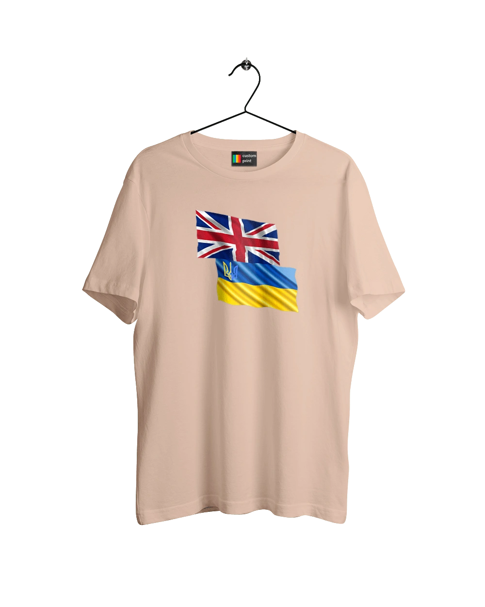 Flag United Kingdom, Flag Ukraine, Support Ukraine