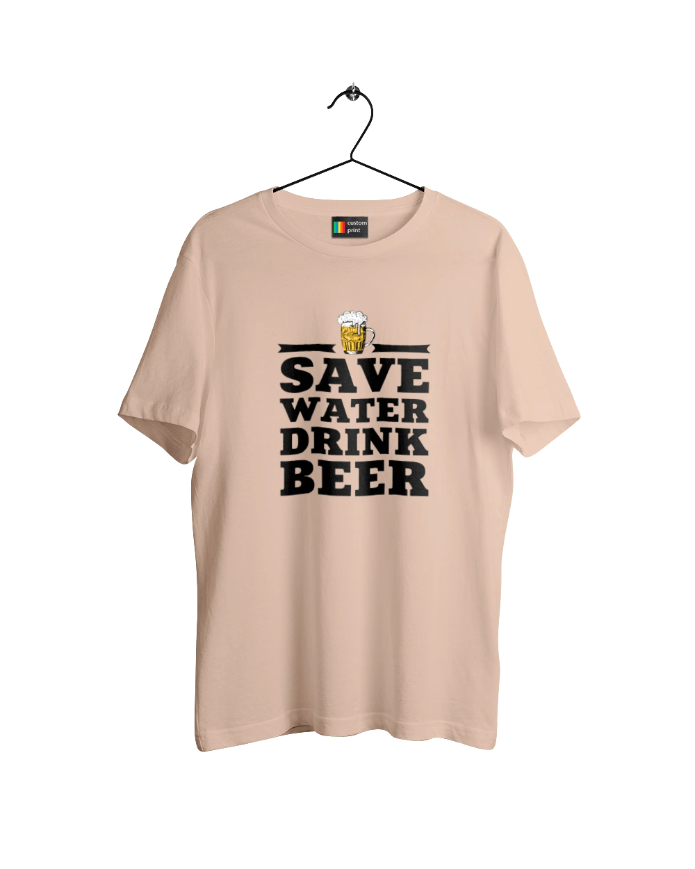 Save water, drink beer (black)