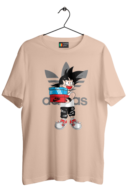 Футболка мужская с принтом Adidas Сон Гоку. Adidas, anime, dragon ball, son goku, адидас, аниме, гоку, жемчуг дракона, манга, сон гоку. 2070702