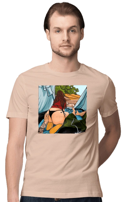 Rest With Favorite In The Tent